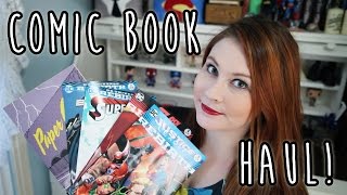 COMIC BOOK HAUL (JUL 2016)