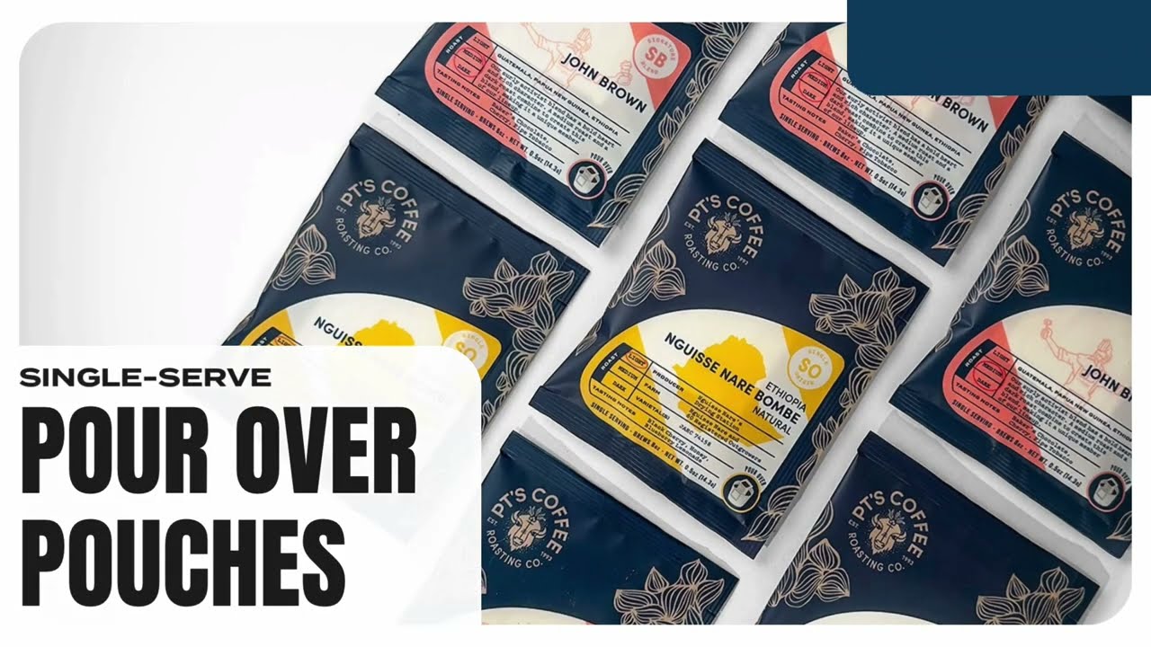 Kenya Karagoto AA Pour Over Pouch – PT's Coffee