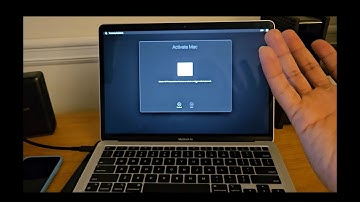 How are you supposed to activate your Mac?