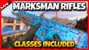 Unlock All 4 Marksman Rifles Priceless Camo, Best Classes In MW3