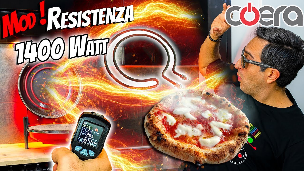 Modifica Resistenza Coera 1400w su Spice Caliente e fornetti : pizze in 1  minuto - YouTube