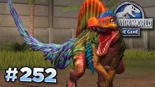 Maxed Spinoraptor Hybrid Jurassic World - The Game - Ep252 Hd