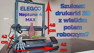 ELEGOO Neptune 4 MAX - Szybka, Wielka i Tania Drukarka 3D - TEST (ze sklepu geekbuying)