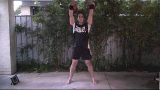 16kg double push press 10min 10rpm 20100906