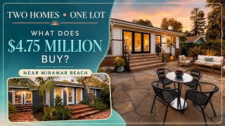 Two Homes, Steps from Miramar Beach- Is this the Ultimate Montecito Beach Property? 