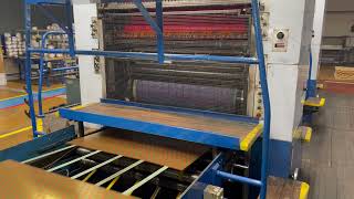 two color printing line Grabtree with coating