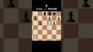 The Fork Windmill That Ends Everything‼️ #chess #brilliant #shorts