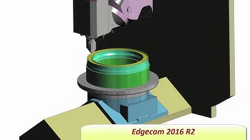 Nutated Head Table MTM | Edgecam 2016 R2