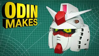 Odin Makes: RX-78-2 Head Unit from Mobile Suit Gundam