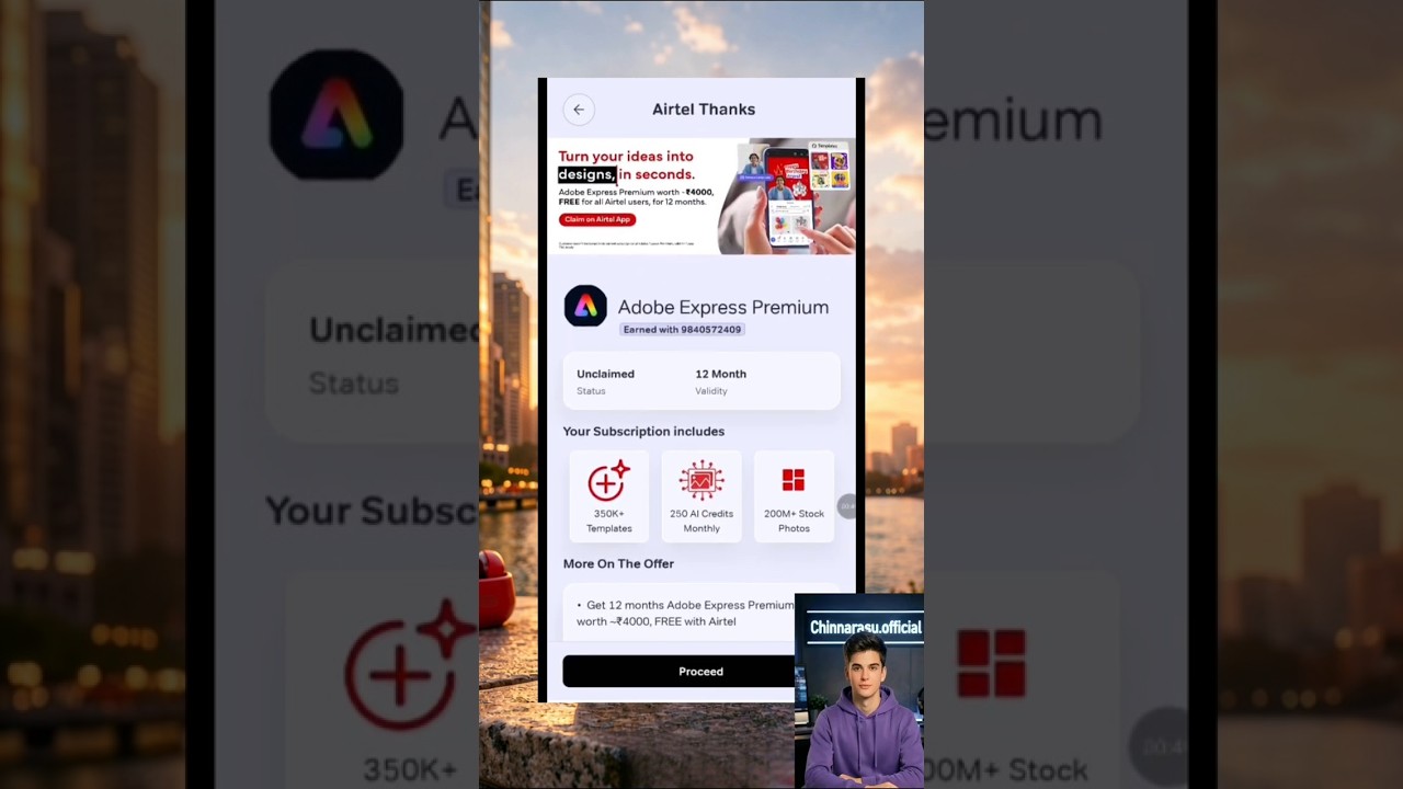 Adobe Express Premium FREE for 12 Months  in Tamil(Step by step tutorial)