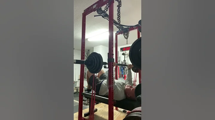 Dynamic effort bench with 30% and mini bands doubled for 3 second eccentric and CAT reps on 12/5/22