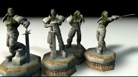 Fable Anniversary 3D architecture 1 (.c4d)