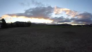 Fast forward sunset
