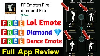 FF Emotes Fire Diamond Elite App Real Or Fake | Free Emote | Free Fire Free Diamond |FF Free Diamond screenshot 2