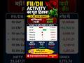 Stock Market Update 29 May 2026 | FII vs DII Data Analysis | बाजार की असली चाल क्या है? | #trading