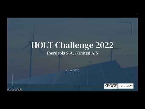 HOLT Challenge 2022 - Iberdrola vs Orsted