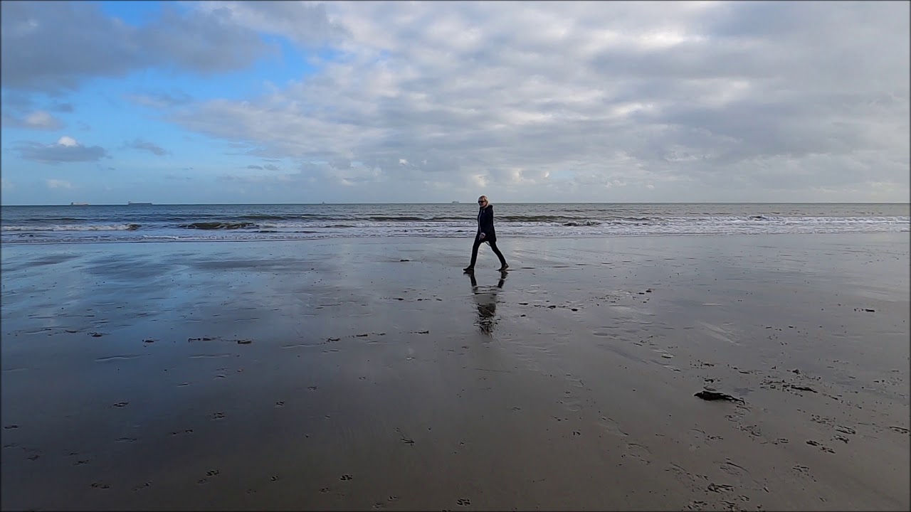 Virtual Walk - Shanklin Beach - Isle Of Wight - November 2020 | kittikoko