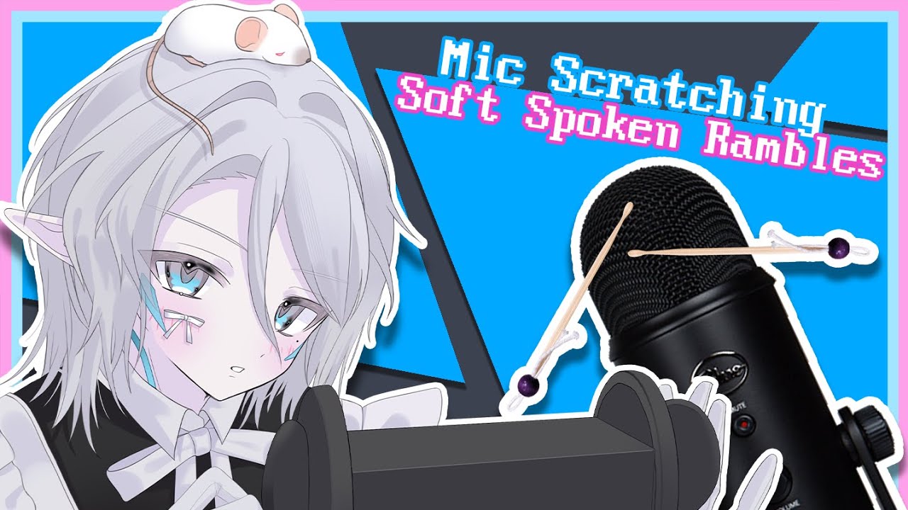 [Elf Boy ASMR] Calming Scratches with Soft Spoken Rambles | Ear Cleaning, Tongue Clicks, Ear to Ear