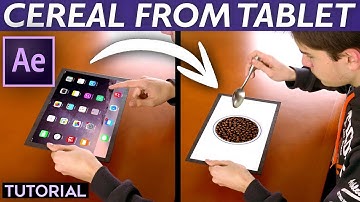 BREAKFAST FROM TABLET (Zach King Style) - After Effects VFX Tutorial