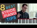 8 Tips for Being AWESOME at Stride Piano [Jazz Piano Tutorial]