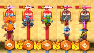 Which Golden Modified Card Destroy Royale Tower? Clash Royale screenshot 1