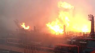 Kerç Boğazında Gemiler Böyle Yandı Resimi