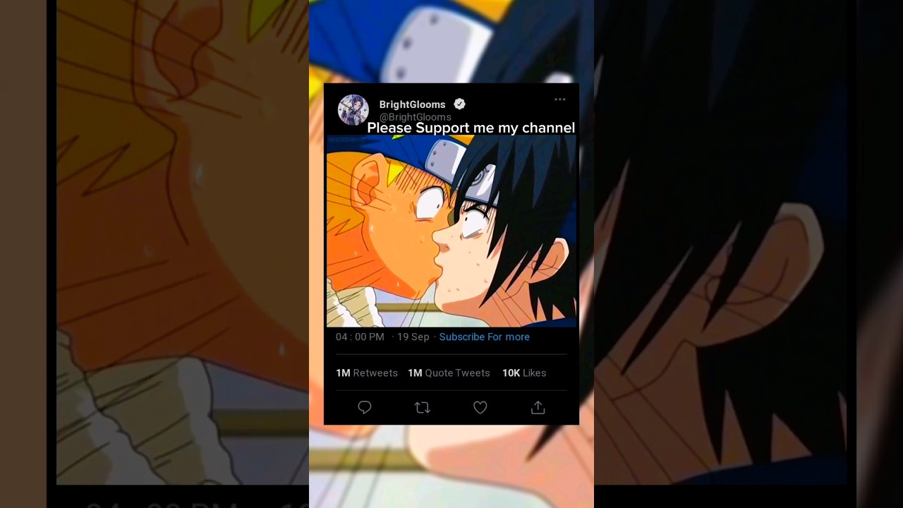Naruto & Sasuke Kiss Again?! 😳 