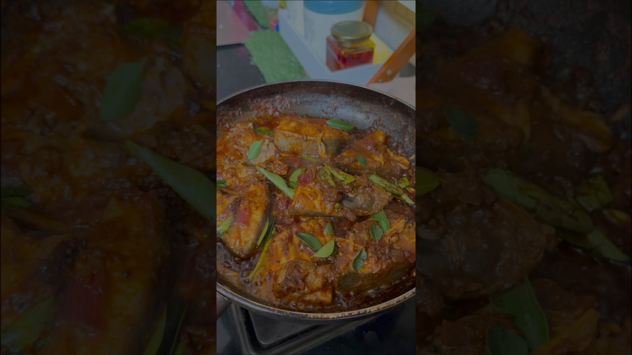 Simple afternoon, soulful Kerala fish fry🐠🌿