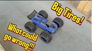Big Tires On The Xrt Mini Part 2