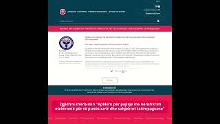 Aplikim për pajisje me nënshkrim elektronik për të punësuarit dhe subjektet tatimpaguese