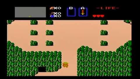 The Legend of Zelda Level 1 Dungeon Second Quest
