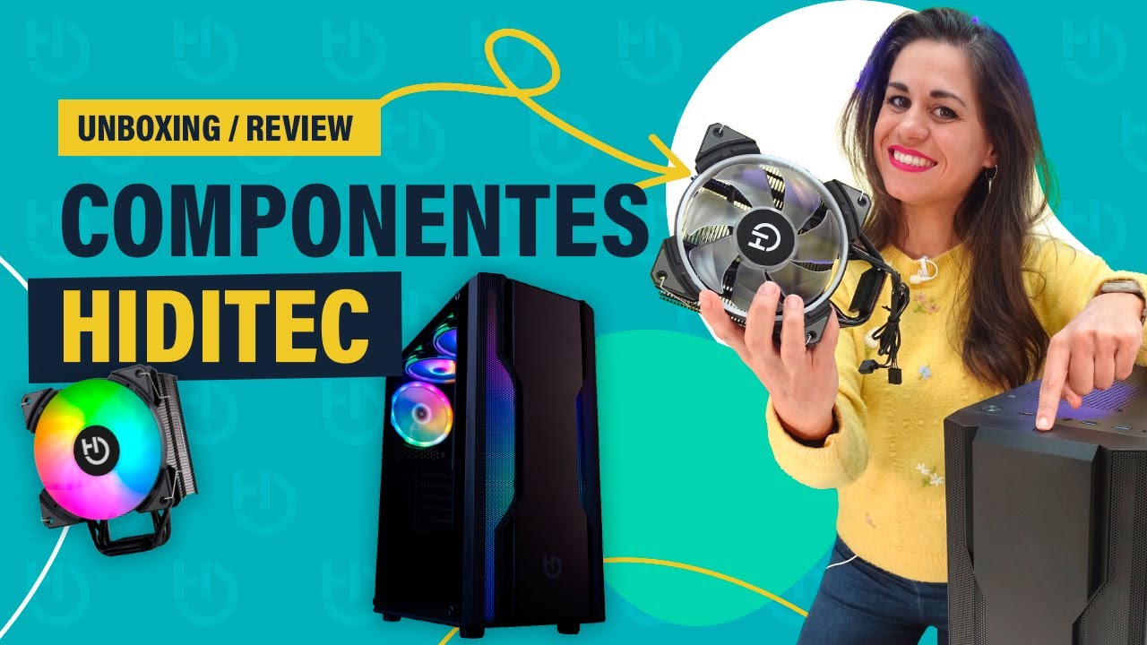 HIDITEC CPU Cooler C12 PWM Dissipatore Compatto 155mm - 4 Heatpipe Per Intel E AMD - 4