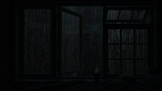 Quiet Night Rain Outside the Bedroom Window | Peaceful Atmosphere for Study & Focus
