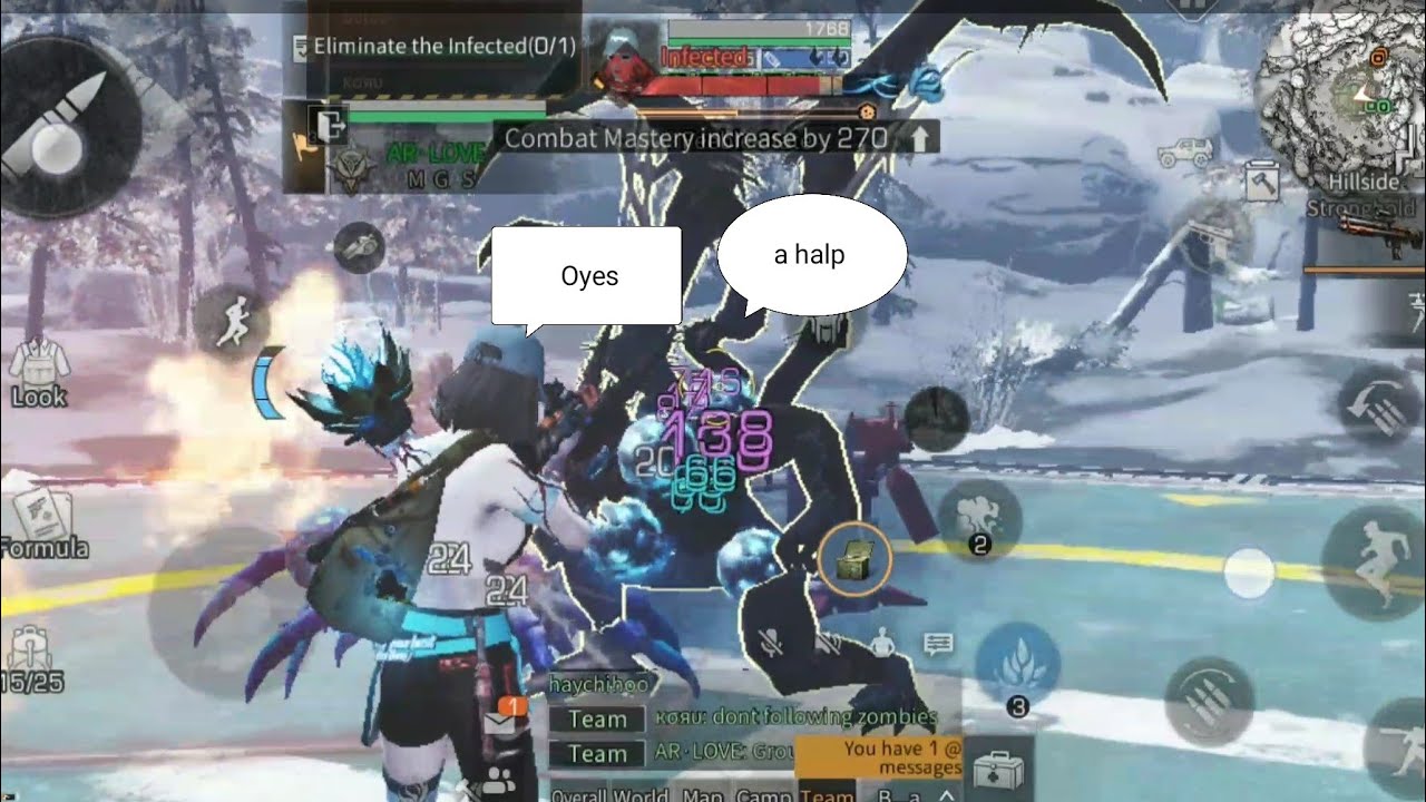 Life after Area operation,Hillside Stronghold Elite Mode Lv 75.78😎😎😎