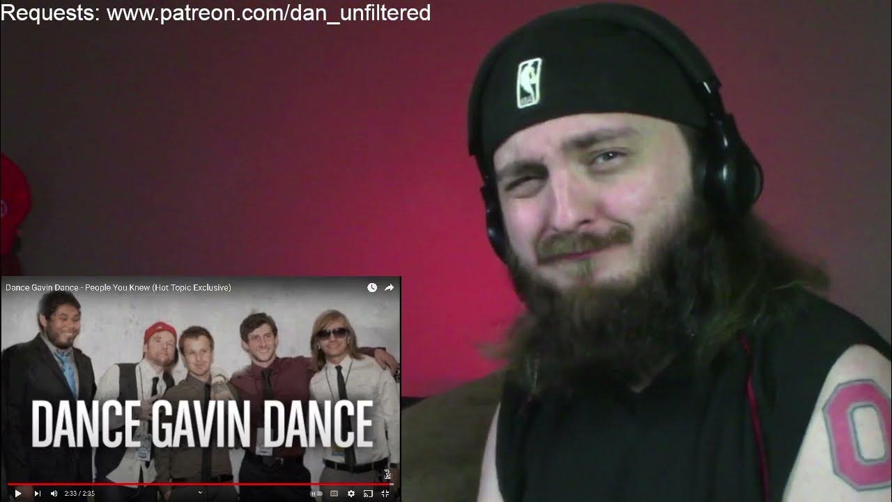 Dance Gavin Dance People You Knew REACTION!! YouTube