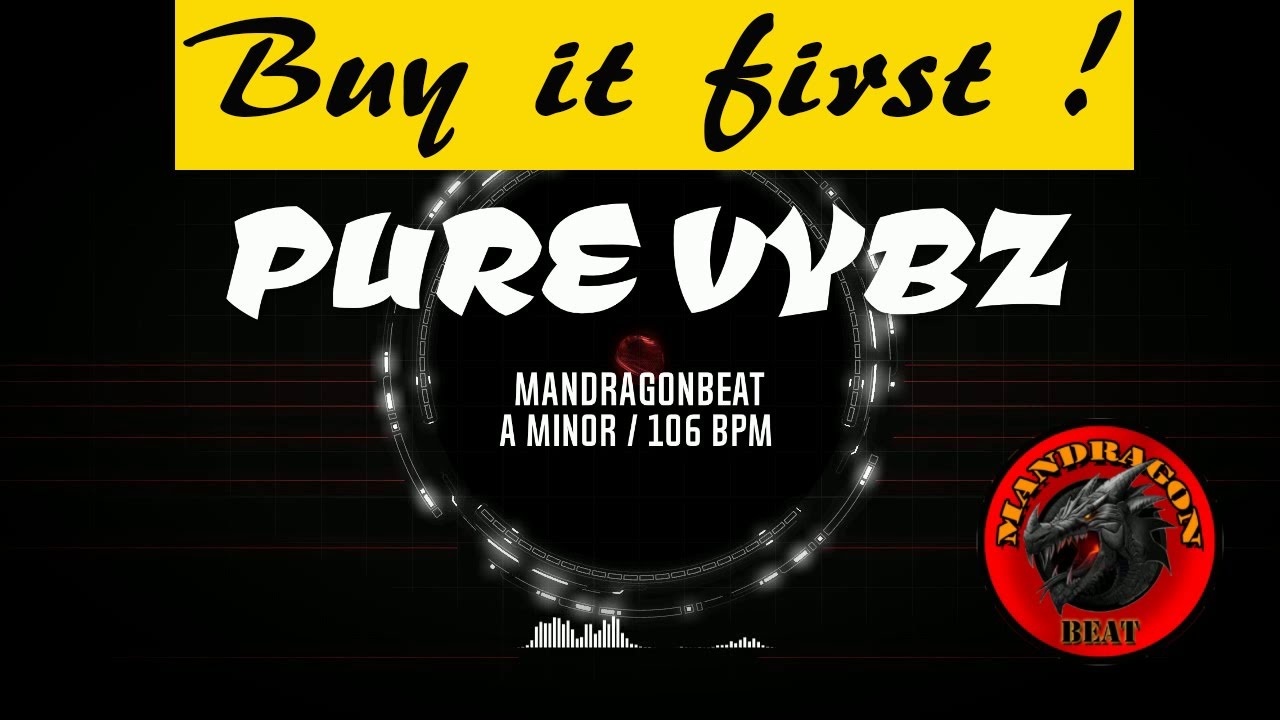 Dancehall Riddim Instrumental 2020 ~ "PURE VYBZ ." | (Prod. Mandragonbeat)