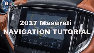 Sports Performance Overview: 2017 Maserati NEW Navigation Tutorial