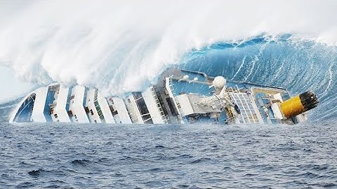 5 Monster Waves Caught On Camera -Unreal