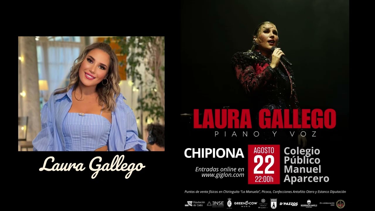 Chipiona en verano. Entrevista a Laura Gallego. Llega su concierto.