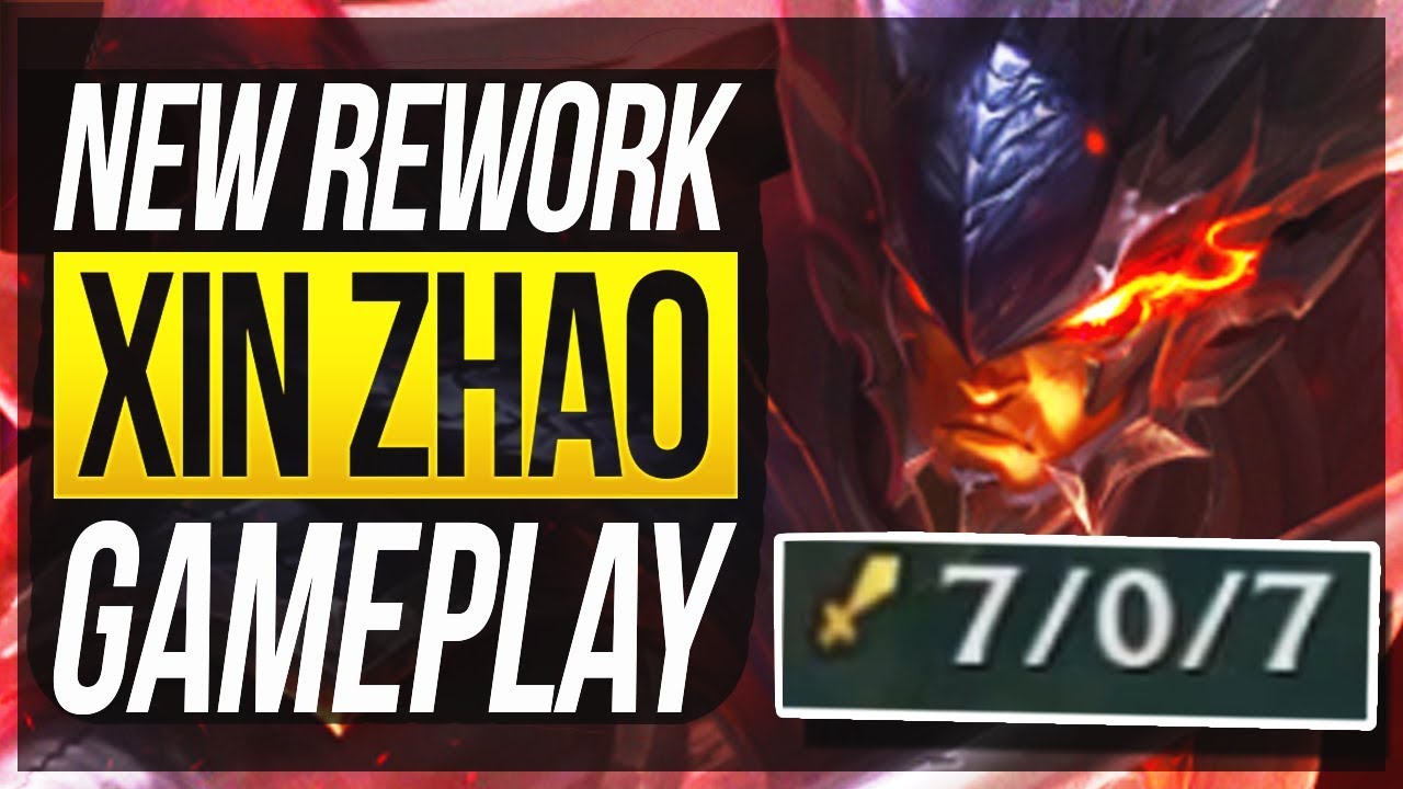 XIN ZHAO REWORK FULL GAMEPLAY - Is He Broken Now? - League of Legends ...