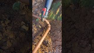 fixing handy Andy’s well pressure tank connection #plumber #plumbing