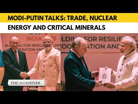 Modi-Putin Talks: Trade, nuclear energy and critical minerals