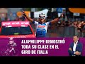 Alaphilippe demostró toda su clase en el Giro de Italia