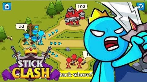Stick clash gameplay walkthrough part 1