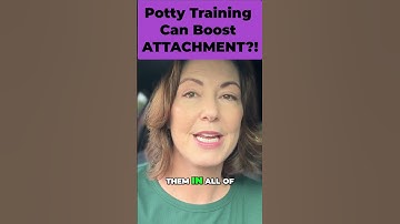 Potty Training can boost ATTACHMENT?!  #pottytraining #parenting #toddlers #attachment