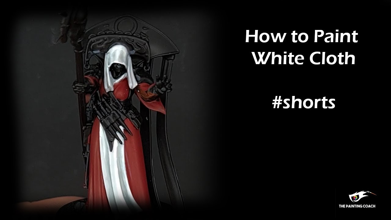 How to Paint White Cloth 