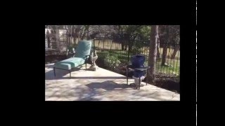 Georgetown, TX home for sale 356 River Chase Blvd View from the Back Patio