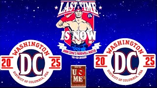 John Cena ● Custom Titantron ● Last Time Is Now 2025 Farewell Tour Washington DC 