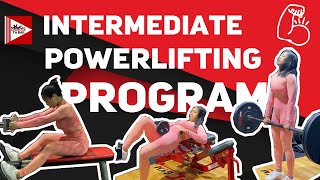 The Intermediate Powerlifting Program - with Workout Benefits