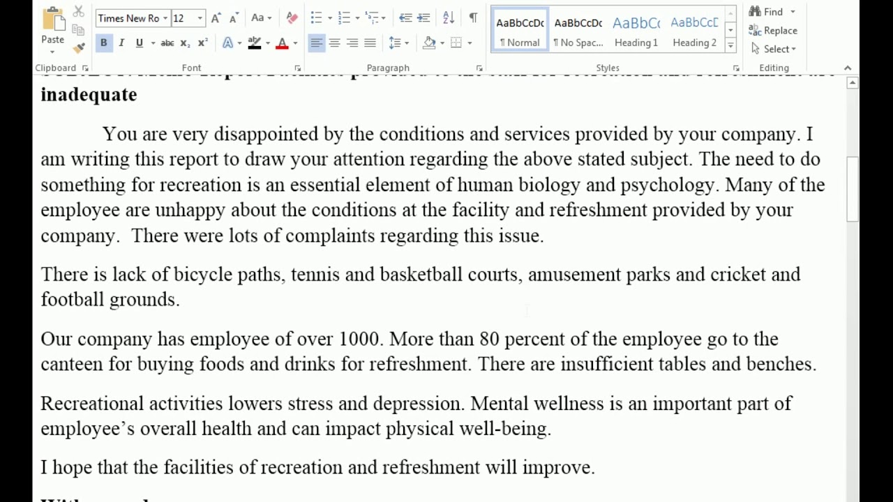 ENG 201 ASSIGNMENT NO 1